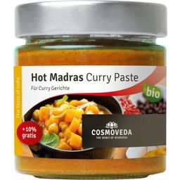 Cosmoveda Pasty curry - organiczne - Hot Madras Curry Paste