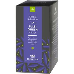 Cosmoveda Organiczna zielona herbata Tulsi - 25 Worczków