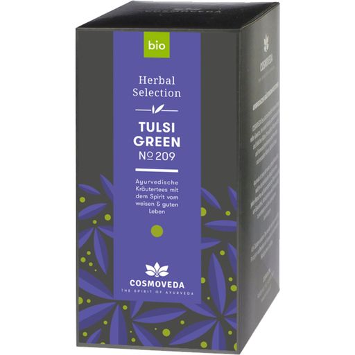 Cosmoveda Organic Tulsi Green Tea - 25 packages
