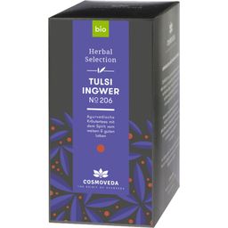 Cosmoveda Organiczna herbata Tulsi Imbir - 25 Worczków