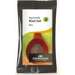 Cosmoveda Ajurvédska čierna soľ jemná - 100 g