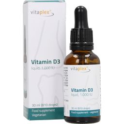 Vitaplex Vitamin D3 Liquid, 1,000 IU