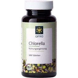 Amla Natur Chlorella-tabletit, luomu