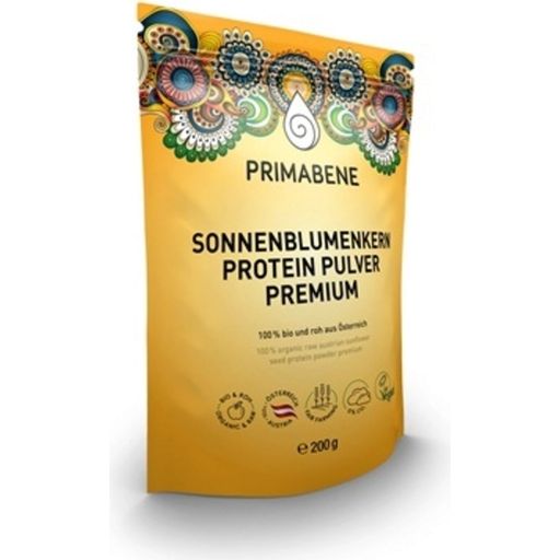 Proteinski prašek iz sončničnih semen, premium, presno, bio - 200 g