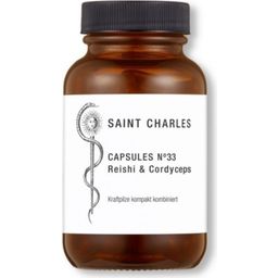 Saint Charles N° 33 - Reishi e Cordyceps - 60 capsule