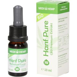 MEDIHEMP Hemp Pure - Aceite de Cáñamo Bio - 10%