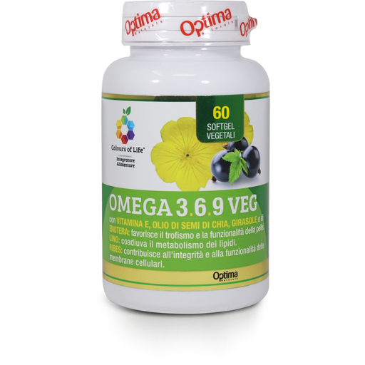 Optima Naturals Omega 3,6,9 - 60 kapselia
