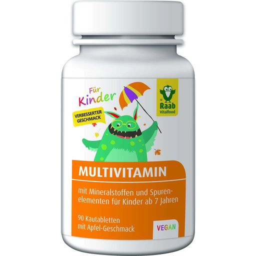 Raab Vitalfood Multivitamines pour Enfants - 90 comprimés à sucer