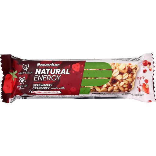Natural Energy - muropatukka - Strawberry & Cranberry