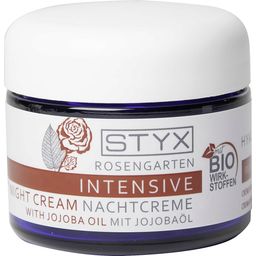 Rosengarten INTENSIVE Night Cream with Organic Jojoba Oil - 50 ml