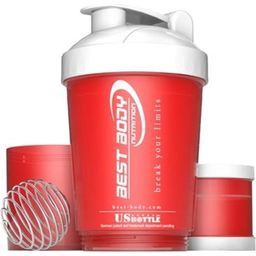 Best Body Nutrition Protein Shaker USBottle - Red/White