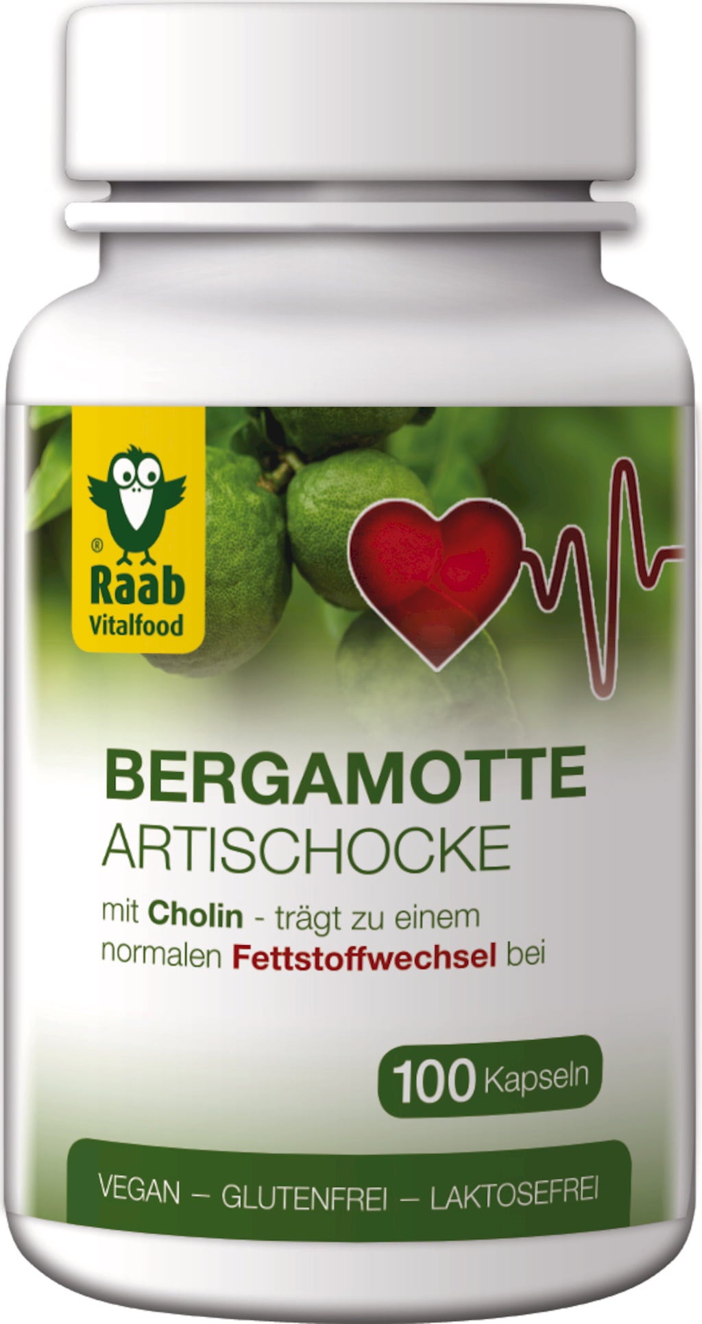 Raab Vitalfood Bergamotti - artisokka