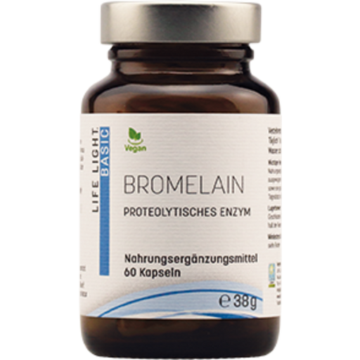 Life Light Bromelina 500 mg - 60 cápsulas