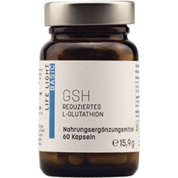 Life Light GSH- Reduced L-Glutathion - 60 capsules