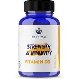 GoPrimal Витамин D3 - 120 гел-капсули