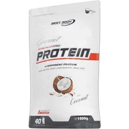 Best Body Nutrition Gourmet Premium Pro Protein 1 kg - Coconut