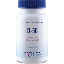 Orthica D-50 - 120 comprimés