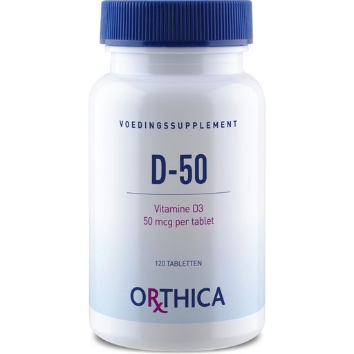 Orthica D-50 - 120 tabl.