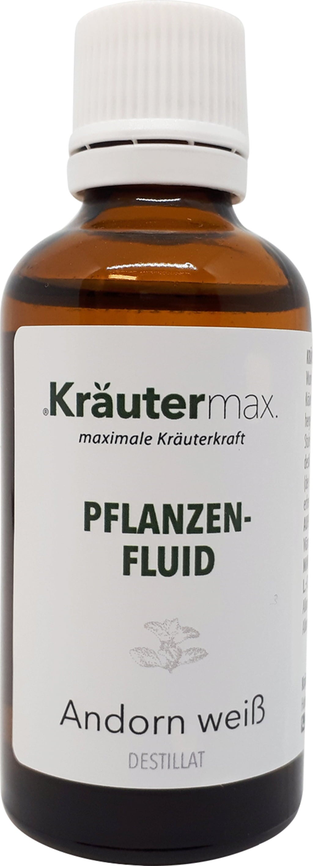 Kräutermax Pflanzenfluid Andorn weiß - 50 ml