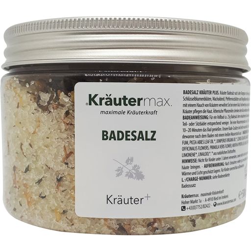 Kräutermax Badesalz Kräuter+ - 500 g