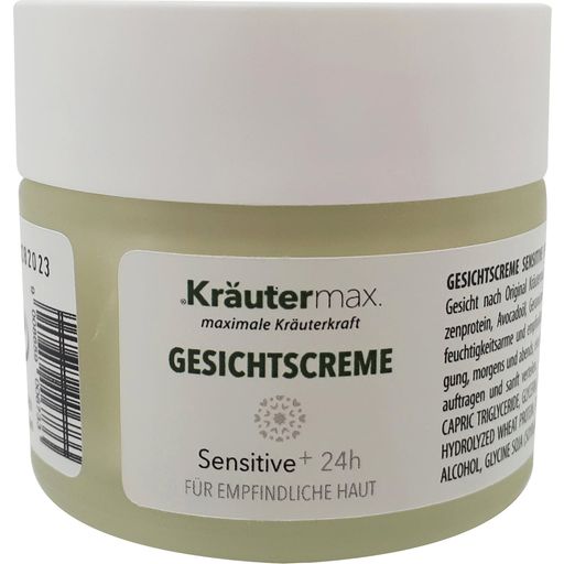 Kräuter Max Crème Visage - Sensitive+ 24h - 50 ml