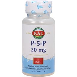 KAL P-5-P (Pyridoxal-5-Phosphate) - 50 tablets