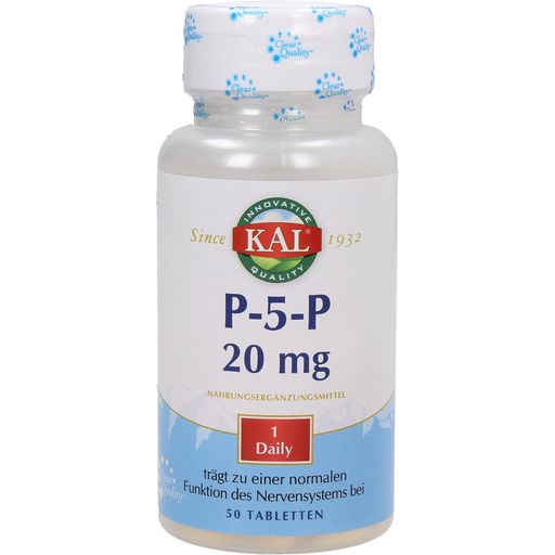 KAL P-5-P (Пиридоксал-5-фосфат) - 50 таблетки
