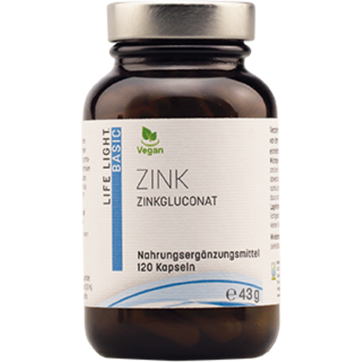 Life Light Zinc (15 mg.) - 120 gélules