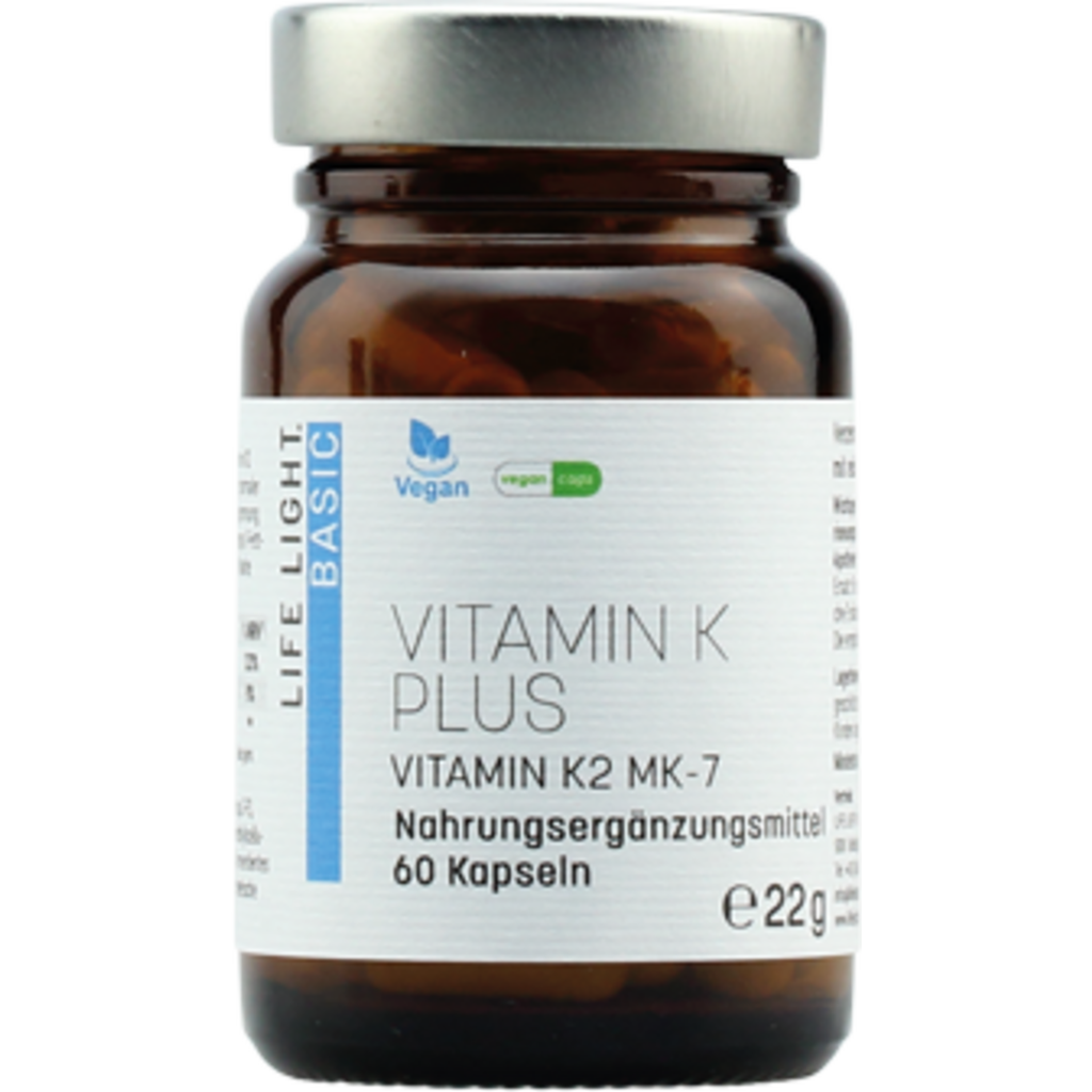 Vitamin K Plus 60 Kapseln Life Light Vitalabo