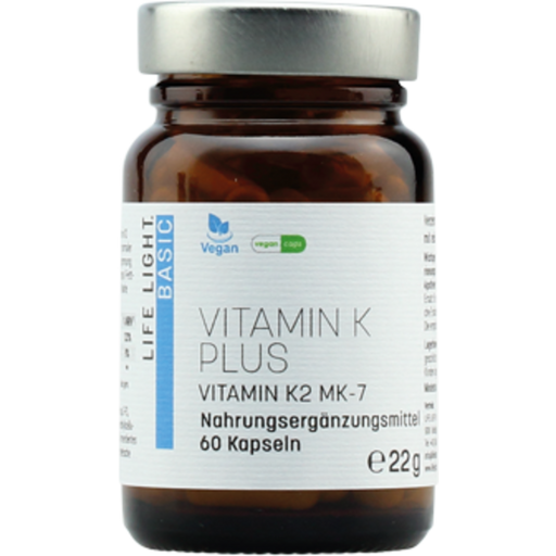 Life Light Vitamin K Plus - 60 capsules