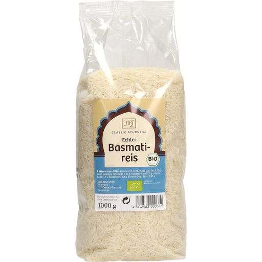 Classic Ayurveda Bio Basmati rizs - 1.000 g