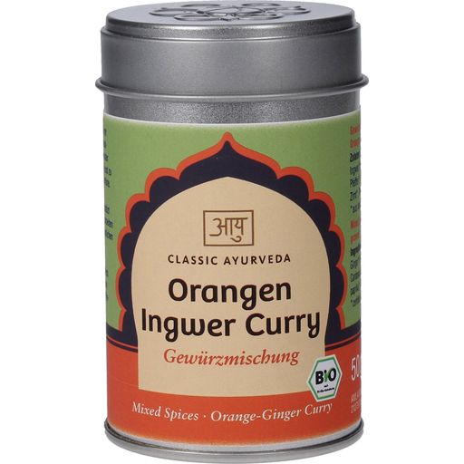 Classic Ayurveda Kari pomaranče in ingver bio - 50 g