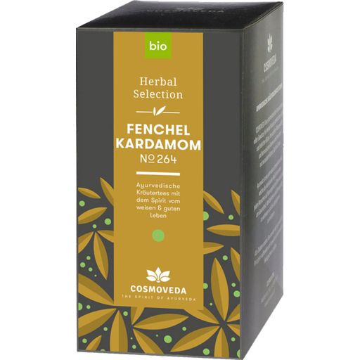 Cosmoveda Organic Fennel Cardamon Tea - 20 Bags