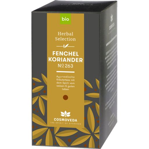 Cosmoveda Organic Fennel Coriander Tea - 20 Bags