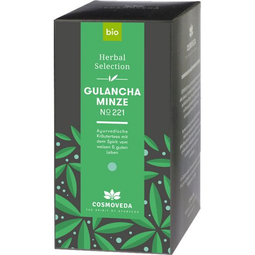 Cosmoveda Herbata gulancha mięta bio - 20 Woreczki