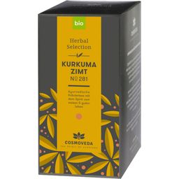 Cosmoveda Organic Turmeric Cinnamon Tea - 20 Bags