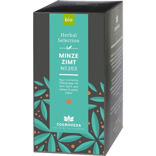 Cosmoveda Organic Mint Cinnamon Tea - 20 Bags