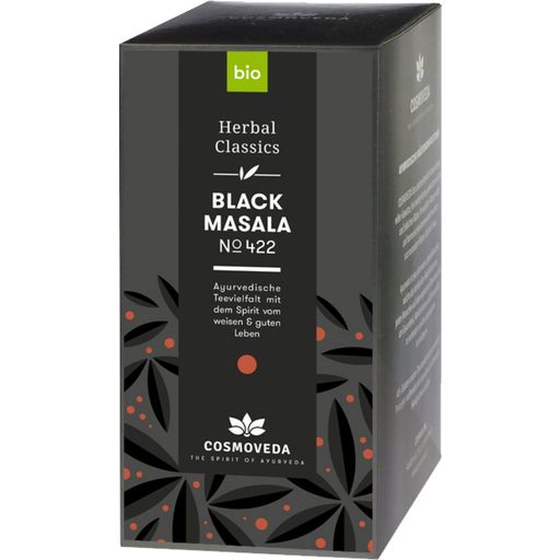 Cosmoveda Bio čierny čaj Masala - 20 čajových vrecúšok