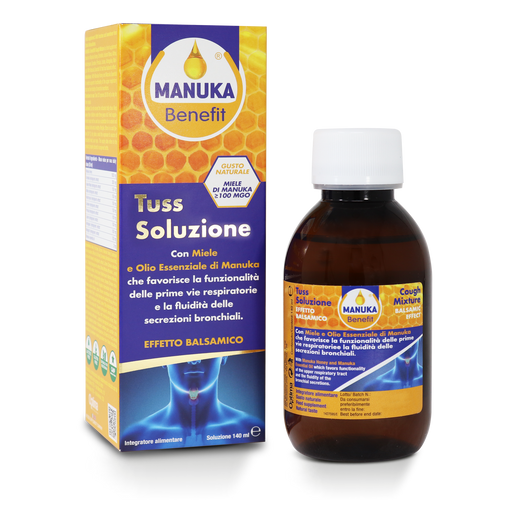 Optima Naturals Manuka Benefit - Tuss Soluzione - 140 ml