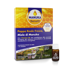 Optima Naturals Manuka Benefit - Pappa Reale Fresca - 10 fiale