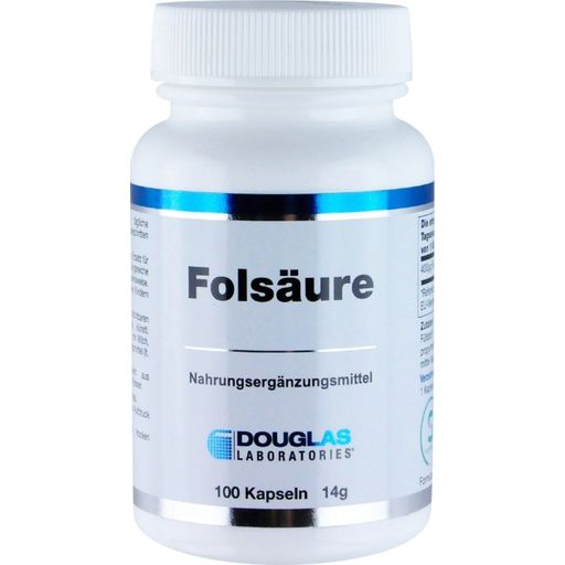 Douglas Laboratories Folic Acid - 100 veg. kapslí