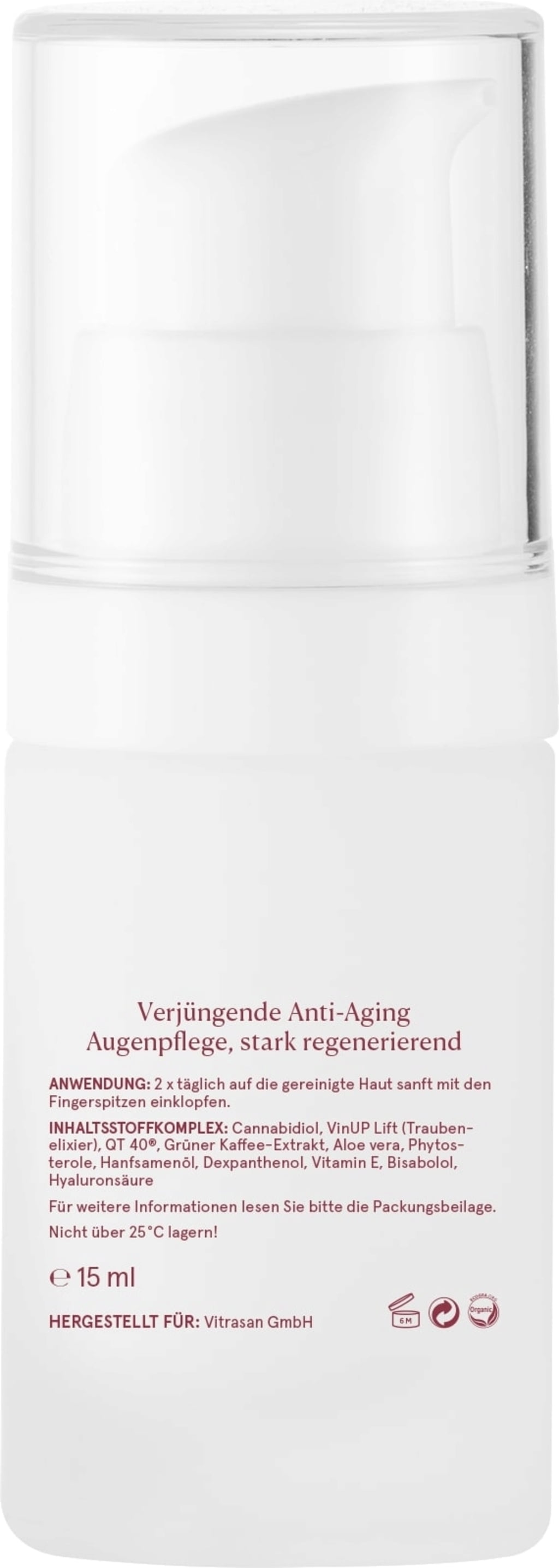 CBD VITAL Oogcrème - 15 ml