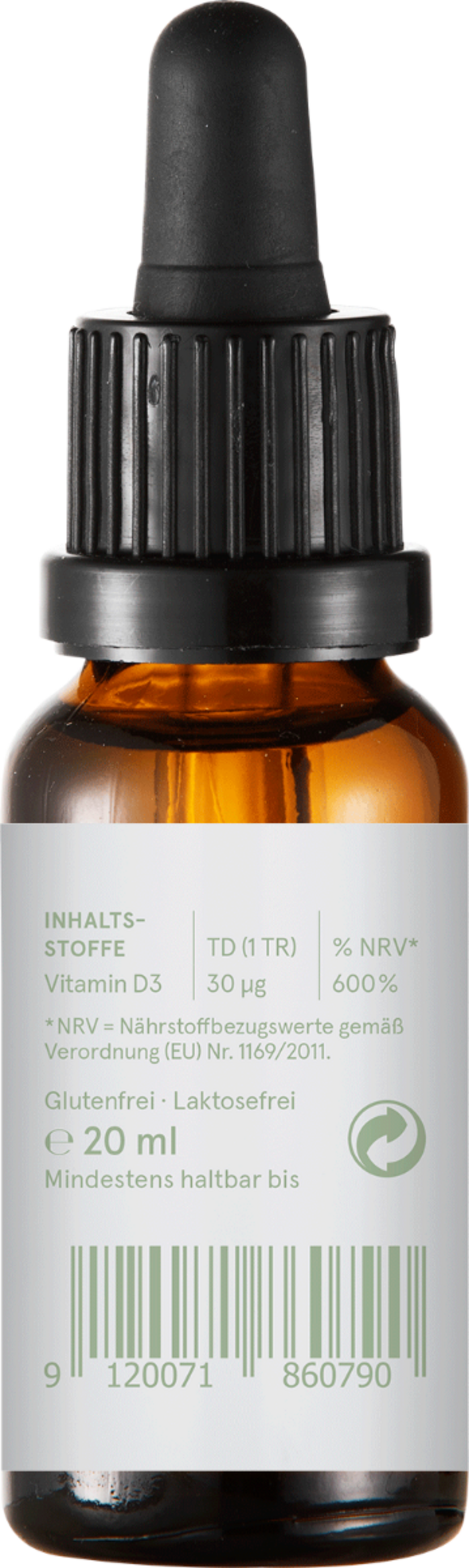 CBD VITAL Vitamin D3 Liquid - 20 ml