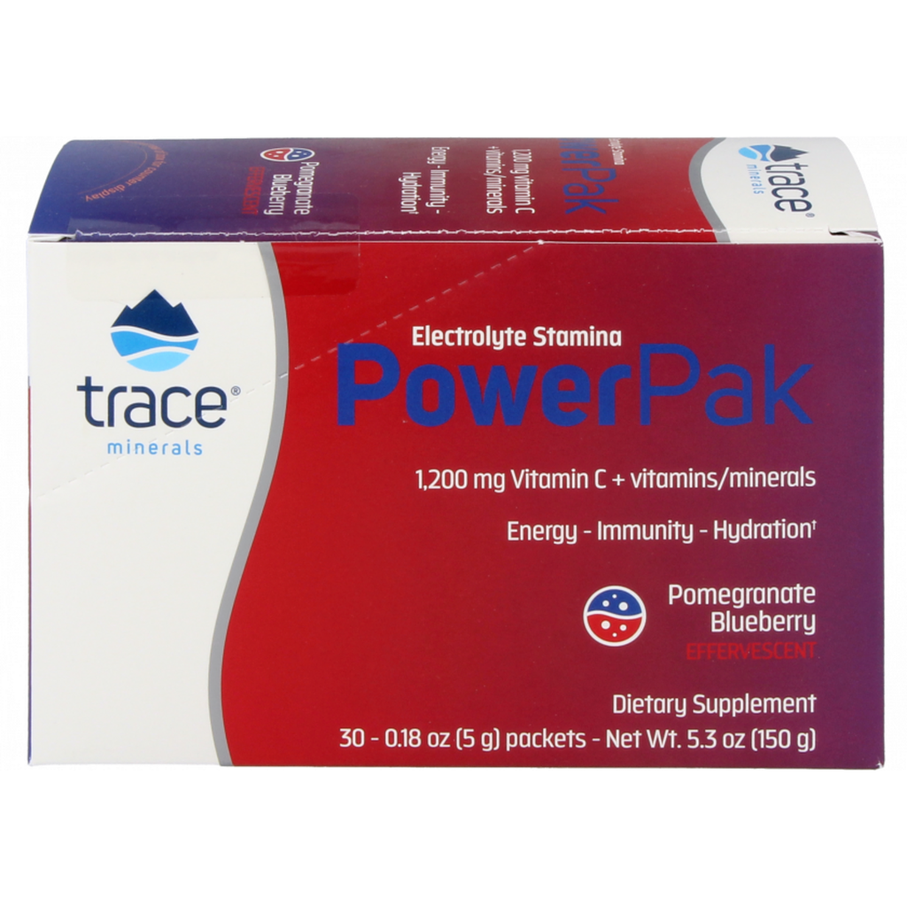 Power Pak Electrolyte Stamina & Vitamin C Trace Minerals Research