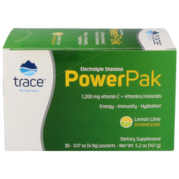 Trace Minerals Research PowerPak Electrolyte Stamina & Vitamin C