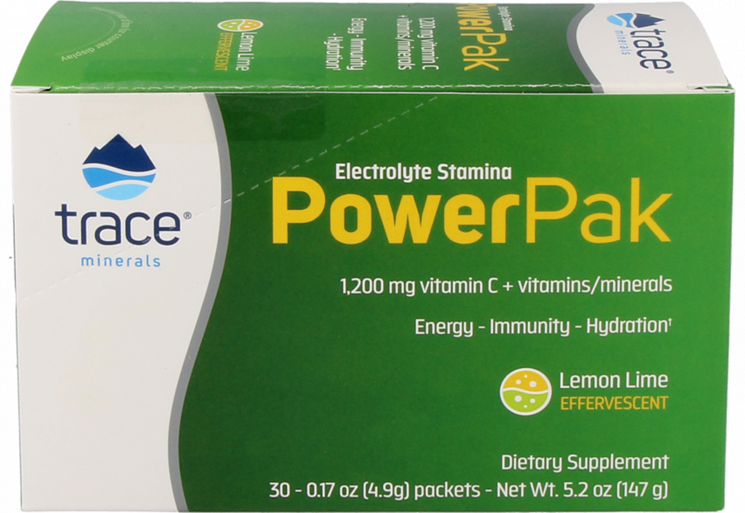 Power Pak Electrolyte Stamina & Vitamine C - Citrons