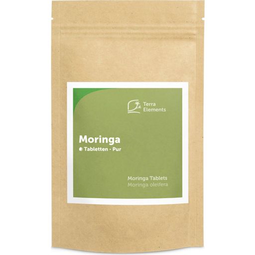 Terra Elements Organiczne tabletki Moringa - 240 Tabletki