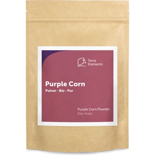 Terra Elements Purple Corn Pulver Ekologisk - 250 g