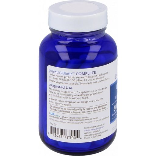 Allergy Research Group Essential-Biotic™ Complete - 60 veg. kapsule