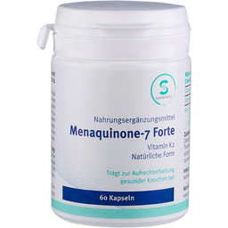 Supplementa Menaquinone-7 Forte Vitamin K2 Capsules - 60 veg. capsules